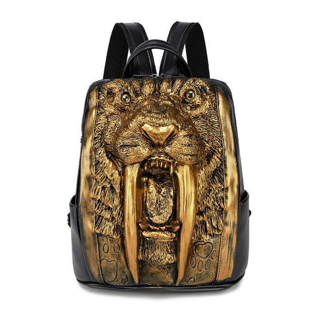 Sabre Toothed Tiger Backpack - Floral Fawna