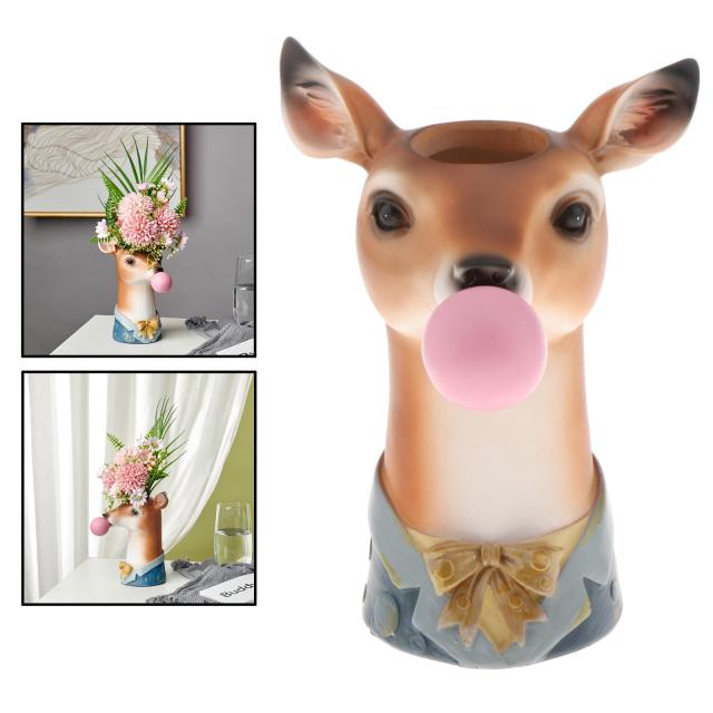 Kawaii Animal Planters - Floral Fawna