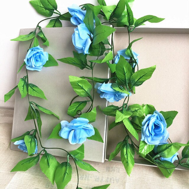 Artificial Rose Vine - Floral Fawna