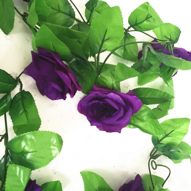 Artificial Rose Vine - Floral Fawna