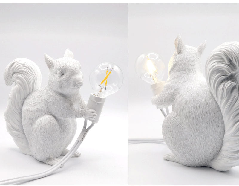 Squirrel Night Light - Floral Fawna