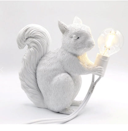 Squirrel Night Light - Floral Fawna