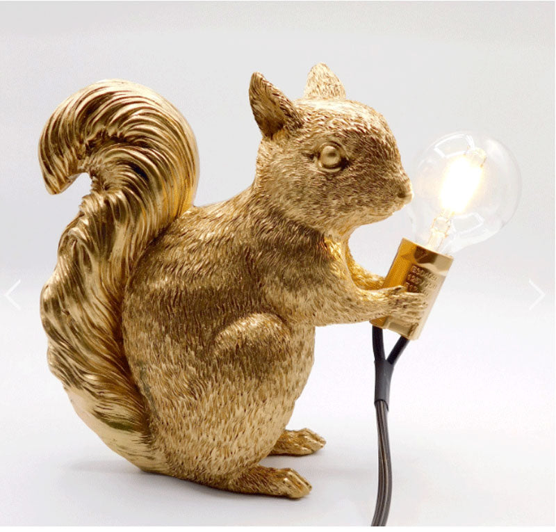 Squirrel Night Light - Floral Fawna