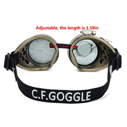 Steampunk Retro Festival Goggles - Floral Fawna