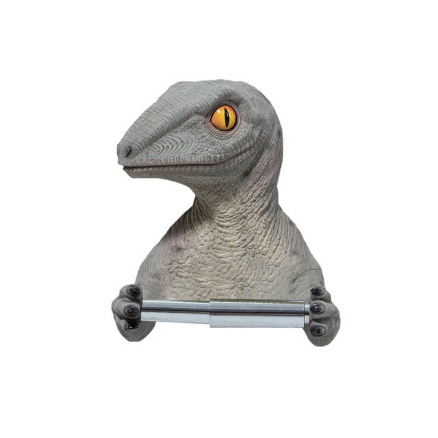 Dinosaur Toilet Paper Holder - Floral Fawna