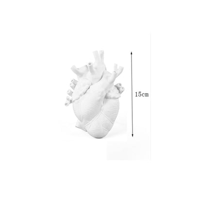 Anatomical Heart Shape Flower Vase - Floral Fawna