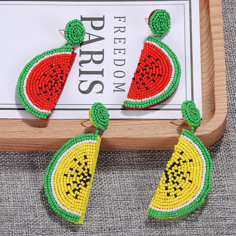 Ethnic Fruit Earrings - Floral Fawna