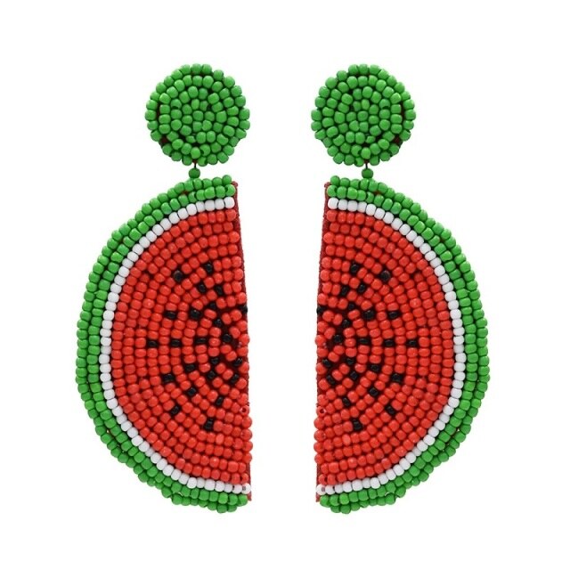 Ethnic Fruit Earrings - Floral Fawna