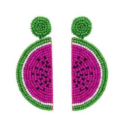 Ethnic Fruit Earrings - Floral Fawna