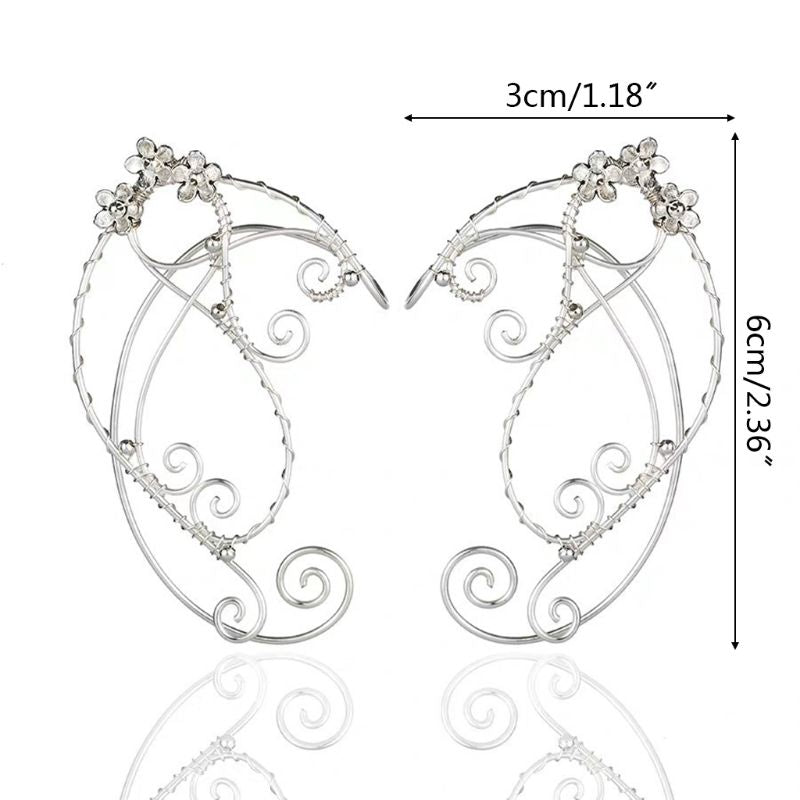 Fairy Clip-On Earrings - Floral Fawna