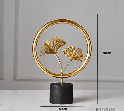 Ginko Biloba Leaf Ornaments - Floral Fawna