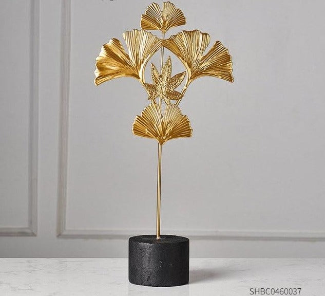 Ginko Biloba Leaf Ornaments - Floral Fawna