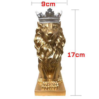 Royal Lion Figurine - Floral Fawna