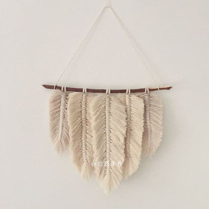 Macramé Boho Wall Hanging - Floral Fawna