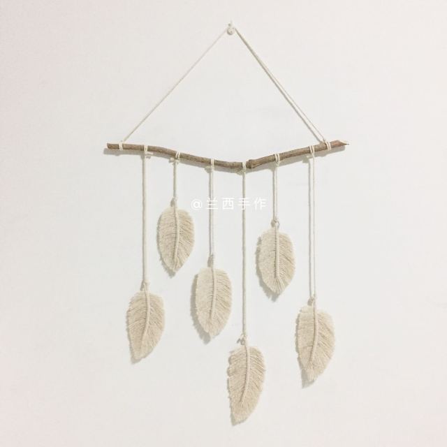 Macramé Boho Wall Hanging - Floral Fawna