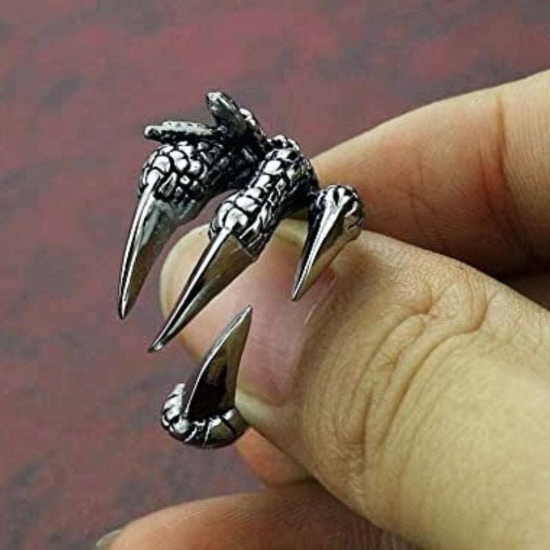 Dinosaur Claw Ring - Floral Fawna