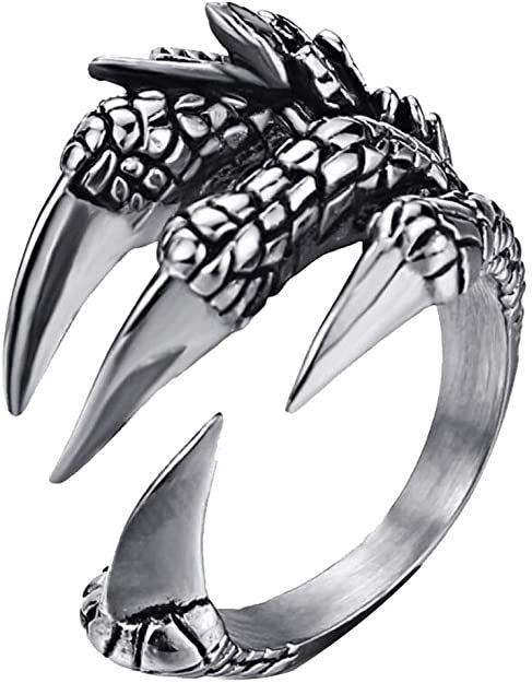 Dinosaur Claw Ring - Floral Fawna