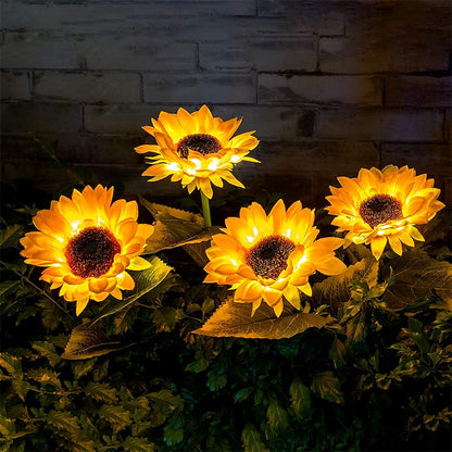 2 Pack LED Sunflower Garden Lights - Floral Fawna