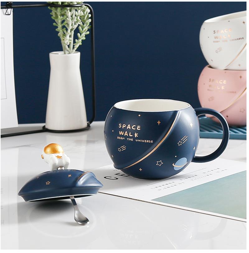 Solar System Large Capacity Mug - Floral Fawna