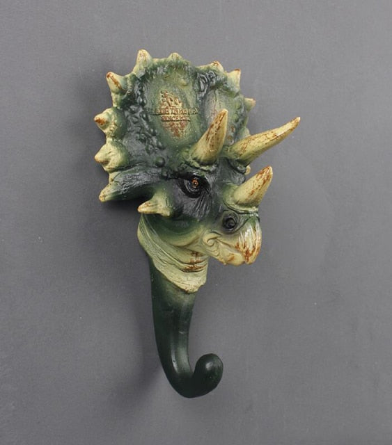 Dinosaur Coat Hook - Floral Fawna