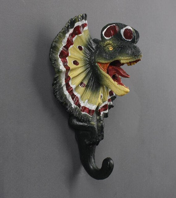 Dinosaur Coat Hook - Floral Fawna