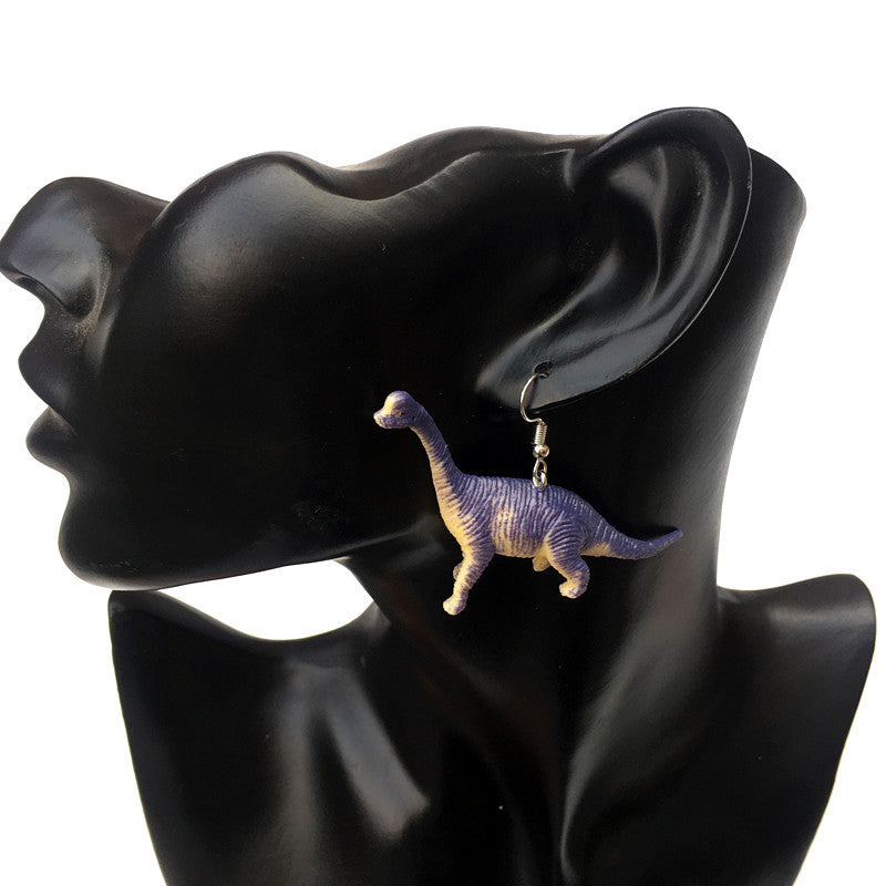 Kitsch Dino Earrings - Floral Fawna