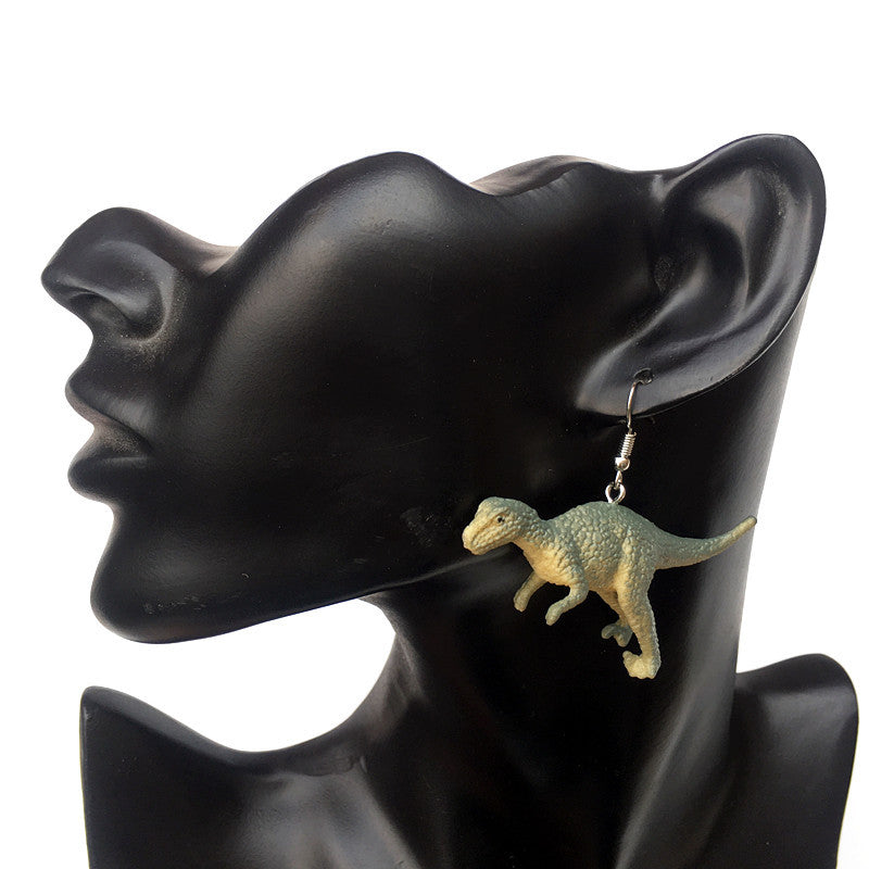 Kitsch Dino Earrings - Floral Fawna