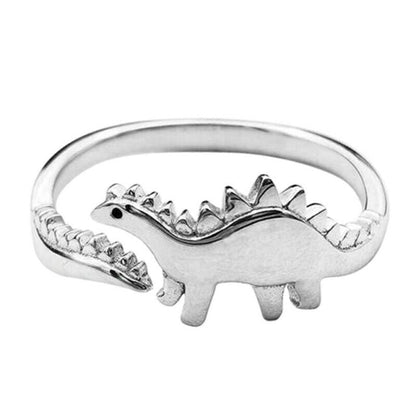 Dinosaur Adjustable Ring - Floral Fawna