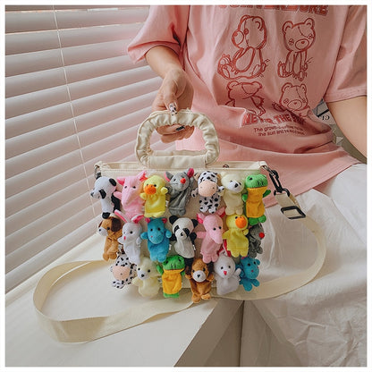 Cartoon Animal Bag - Floral Fawna