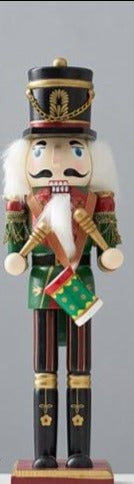 Wooden Nutcracker Ornament - Floral Fawna