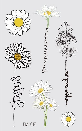 Waterproof Tattoo Stickers - Floral Fawna