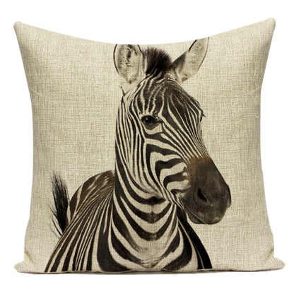 Animal Cushion Cover - Floral Fawna