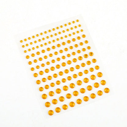 Sparkling Rhinestone Facial Art Stickers - Floral Fawna