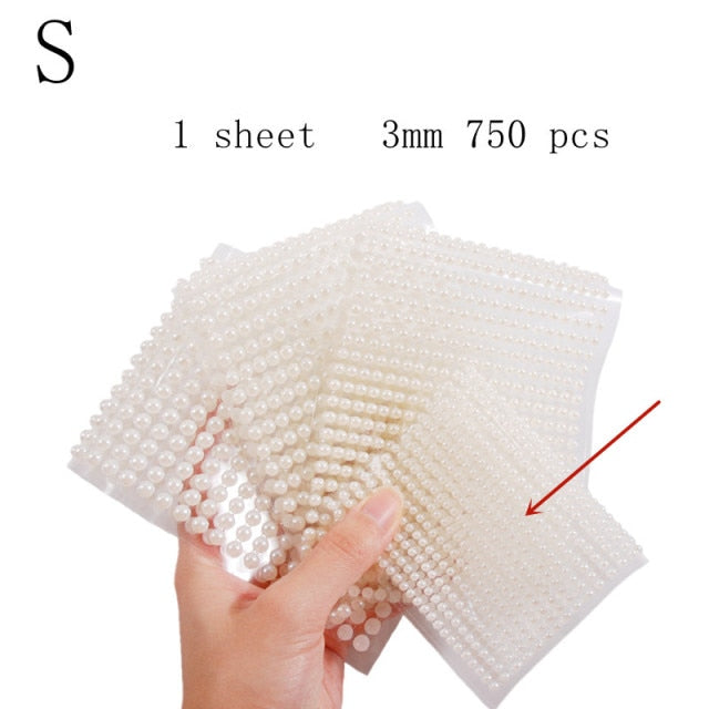 Sparkling Rhinestone Facial Art Stickers - Floral Fawna