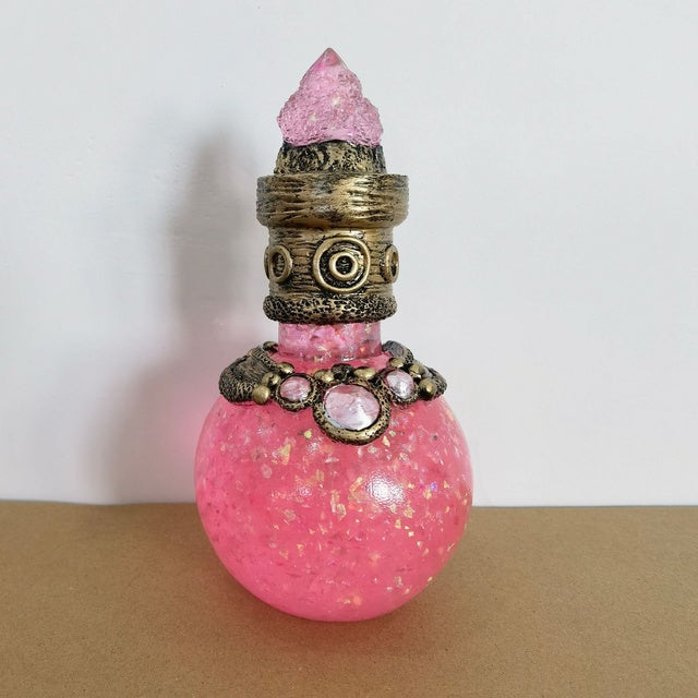 Enchanted Potion Vial - Floral Fawna