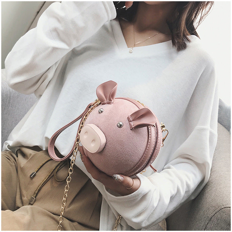 Playful Piggy Purse - Floral Fawna