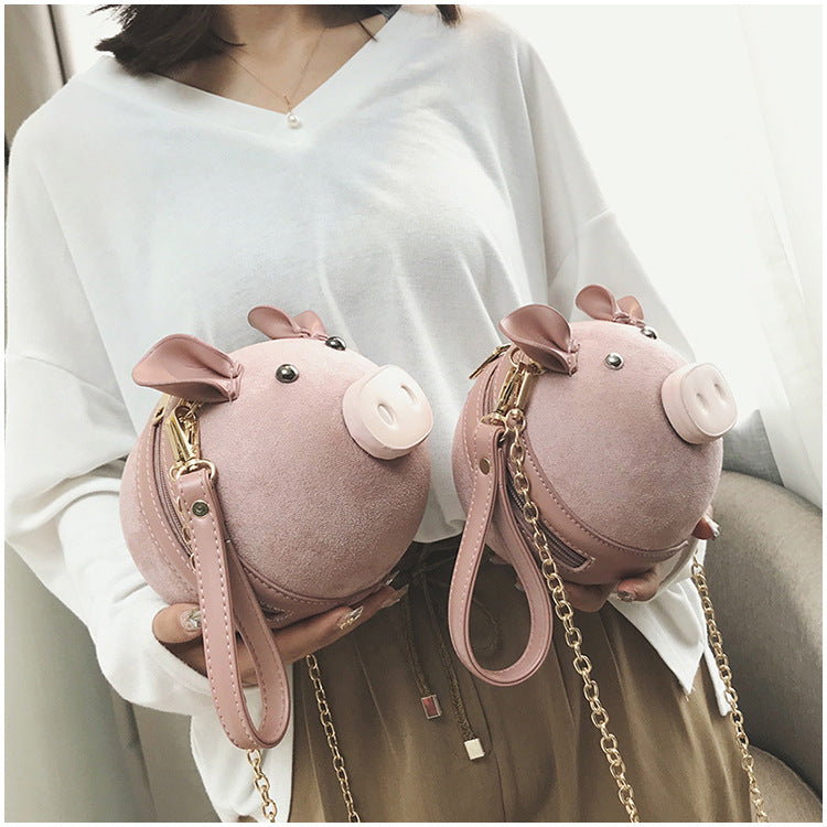 Playful Piggy Purse - Floral Fawna