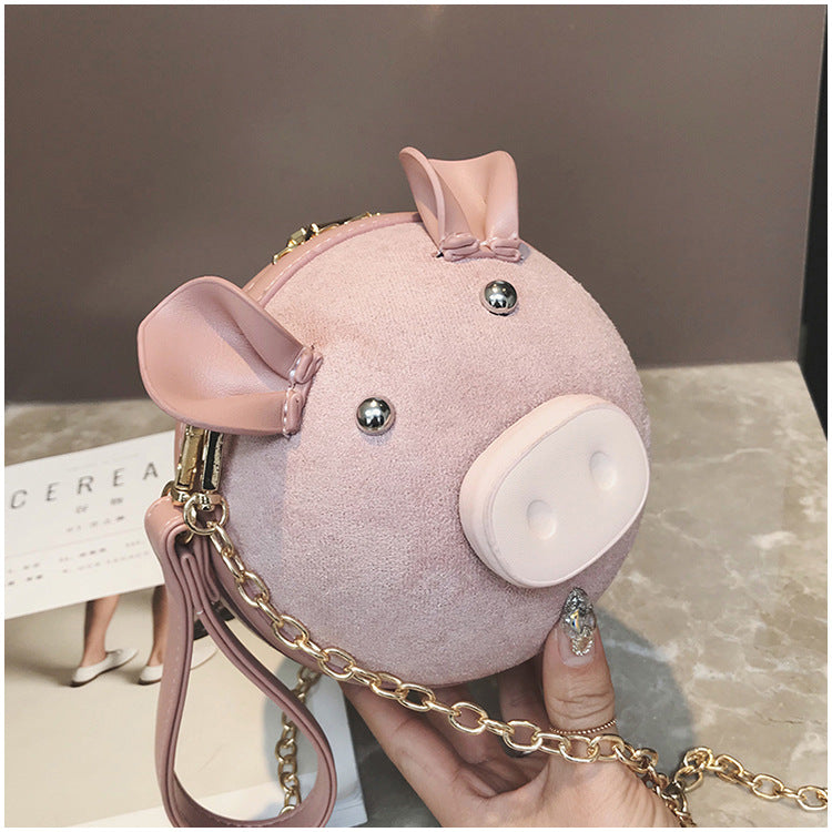 Playful Piggy Purse - Floral Fawna