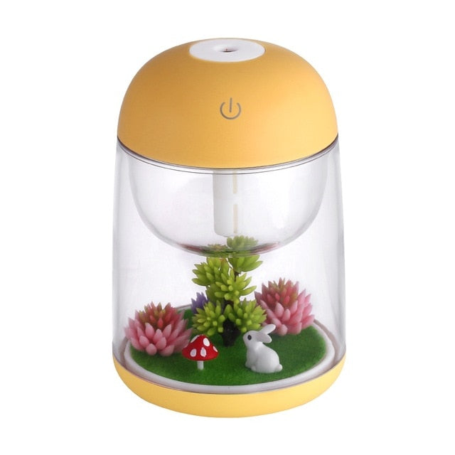 LED Micro-Garden Humidifier - Floral Fawna