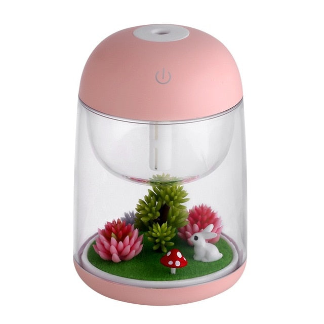 LED Micro-Garden Humidifier - Floral Fawna