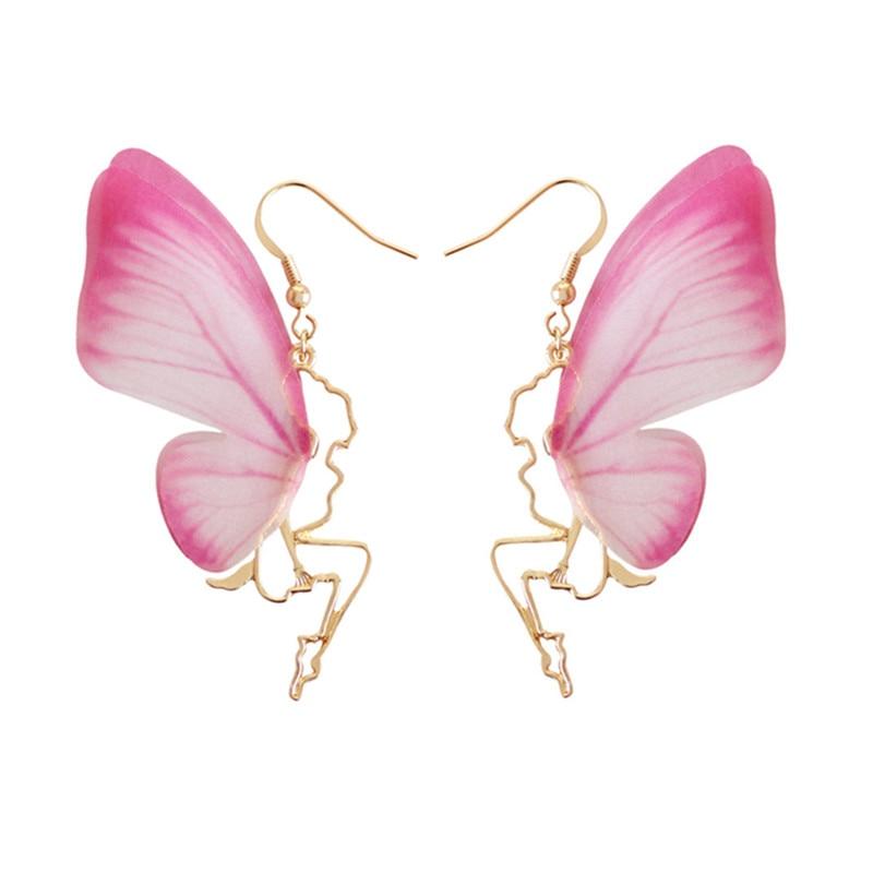 Fairy Butterfly Wings Earrings - Floral Fawna