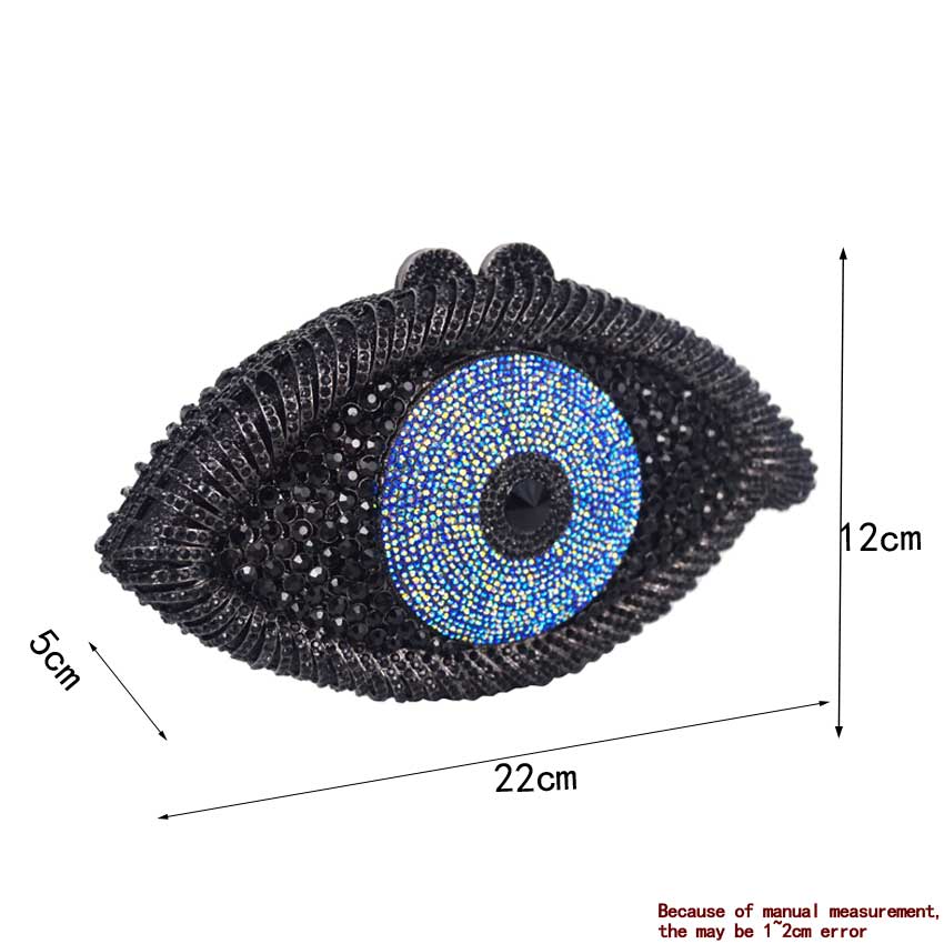 All Seeing Eye Crystal Clutch - Floral Fawna