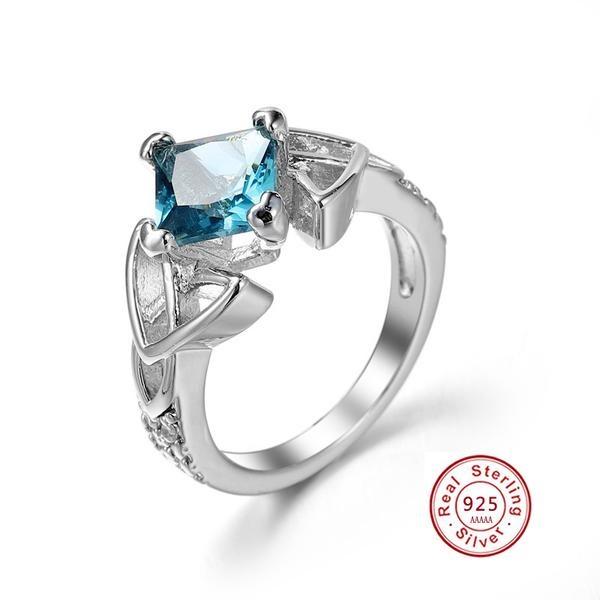 Blue Celtic Dream Ring - Floral Fawna