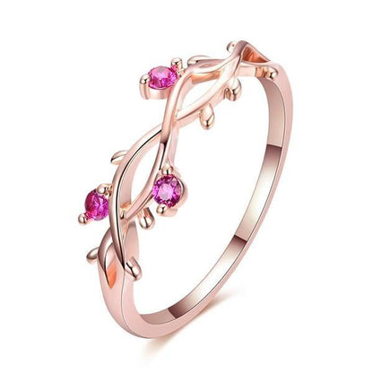 Captivating Rose Thorns Ring - Floral Fawna