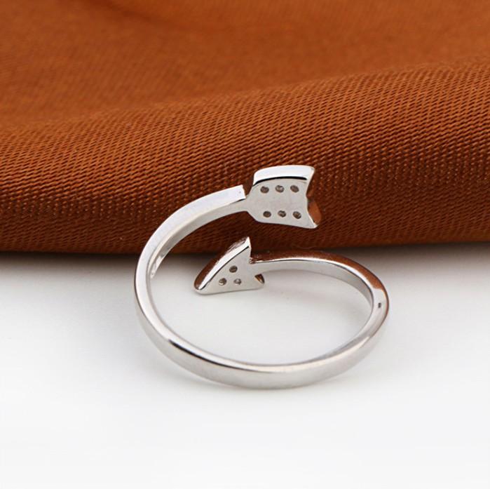 Crystal Arrow Wrap Ring - Floral Fawna