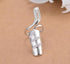 Crystal Sterling Silver Nail Jewellery - Floral Fawna