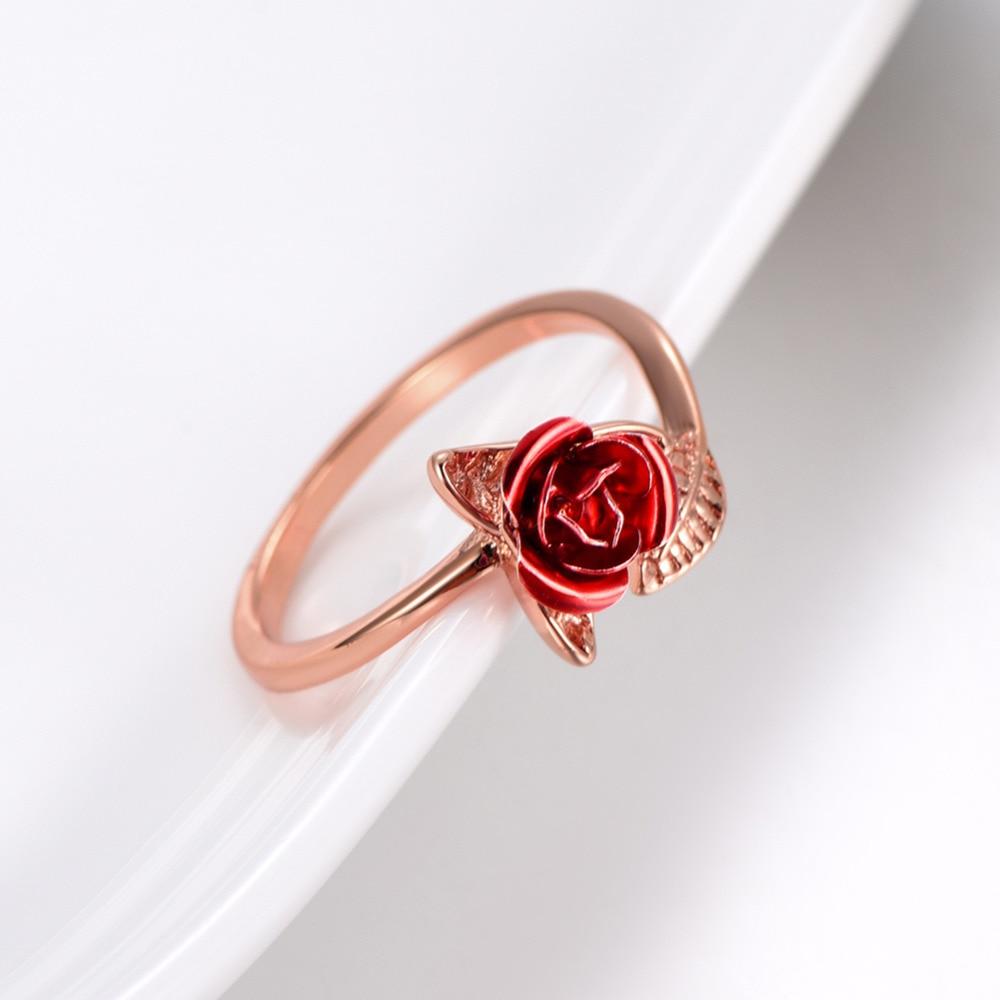 Enchanted Rose Wrap Ring - Floral Fawna