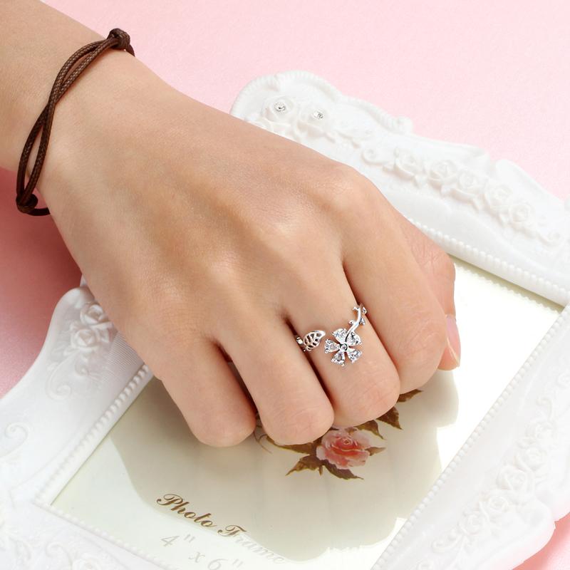 Exquisite Spring Flower Ring - Floral Fawna