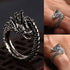 Fierce Dragon Wrap Ring - Floral Fawna