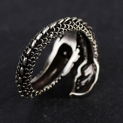 Fierce Dragon Wrap Ring - Floral Fawna